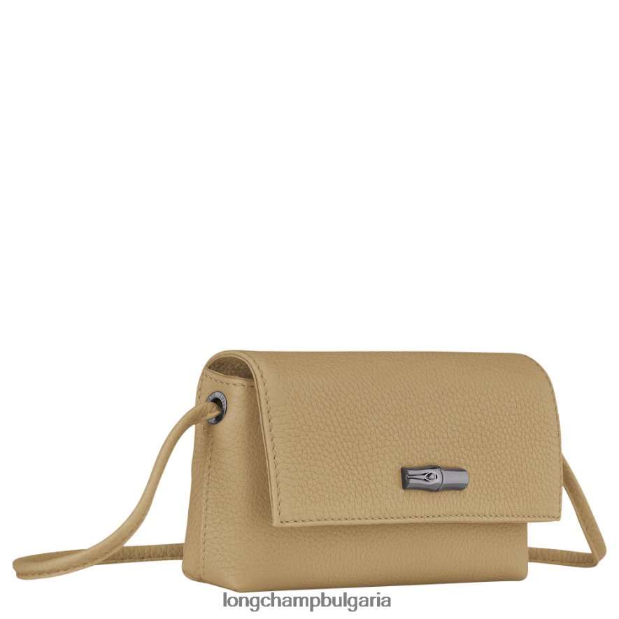 бежово Жени Roseau есенциален съединител кожени изделия Longchamp 6084PZ10