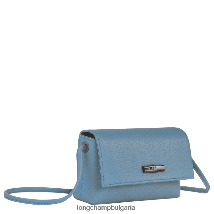 шисти Жени Roseau есенциален съединител кожени изделия Longchamp 6084PZ12