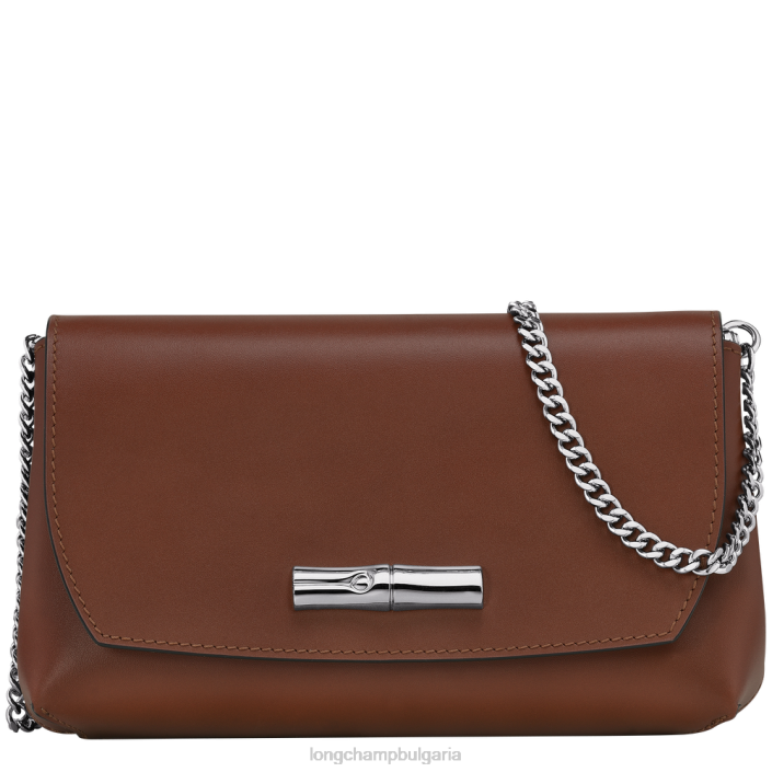 абанос Жени съединител Roseau кожени изделия Longchamp 6084PZ247