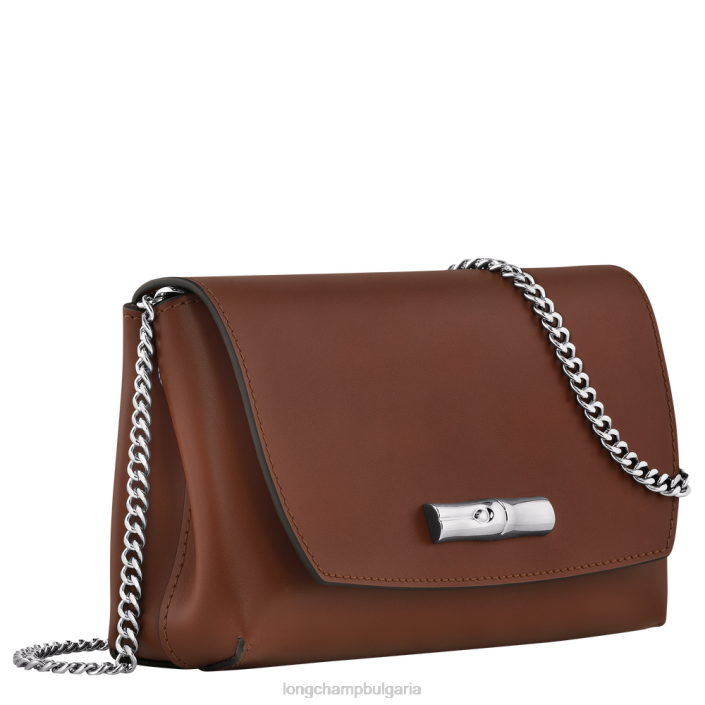 абанос Жени съединител Roseau кожени изделия Longchamp 6084PZ247