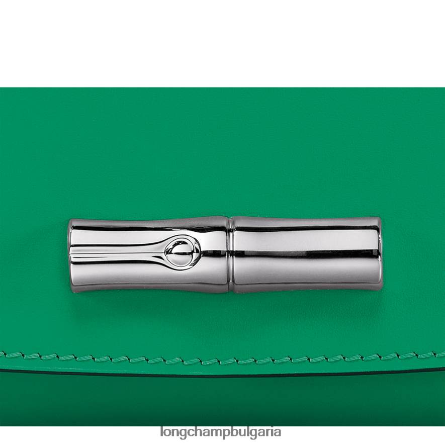 трева/зелена светлина Жени съединител Roseau кожени изделия Longchamp 6084PZ248