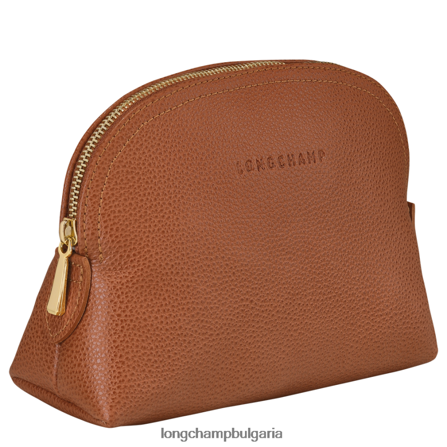 карамел Жени le foulonne торбичка кожени изделия Longchamp 6084PZ695