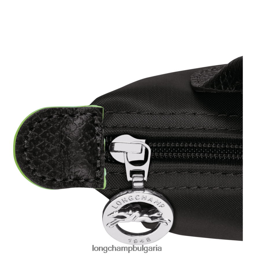 черен Жени le pliage зелена торбичка с дръжка кожени изделия Longchamp 6084PZ669