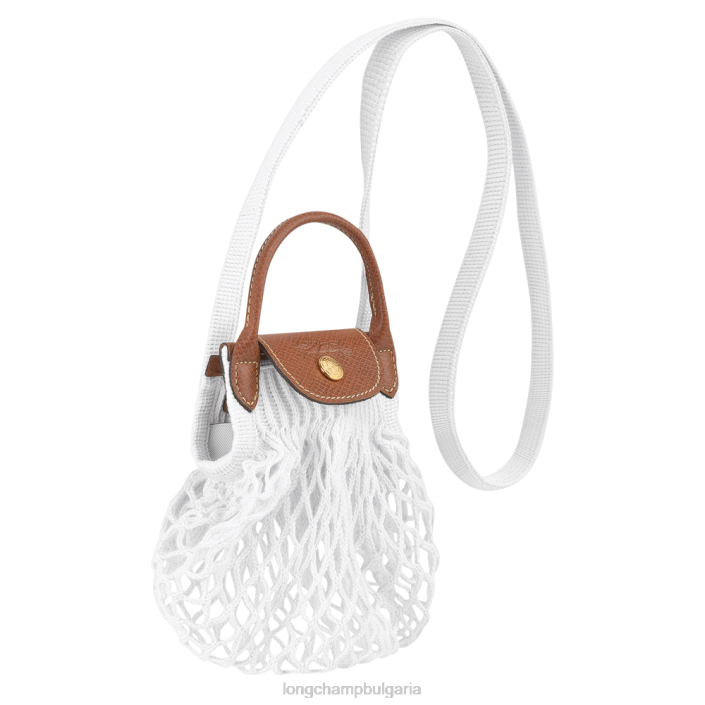 екрю Жени le pliage filet mesh bag кожени изделия Longchamp 6084PZ19