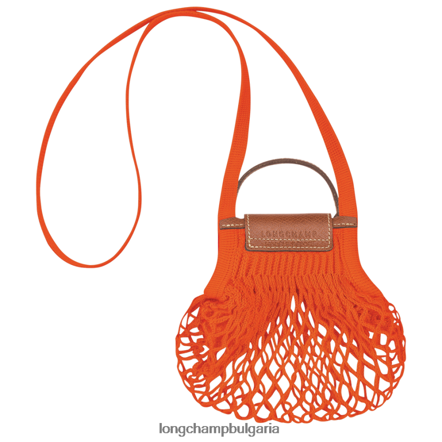 оранжево Жени le pliage filet mesh bag кожени изделия Longchamp 6084PZ6