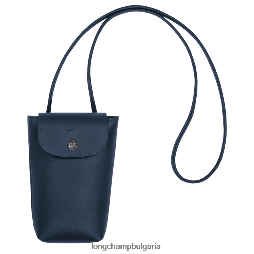военноморски флот Жени калъф за телефон le pliage xtra с кожена дантела кожени изделия Longchamp 6084PZ720