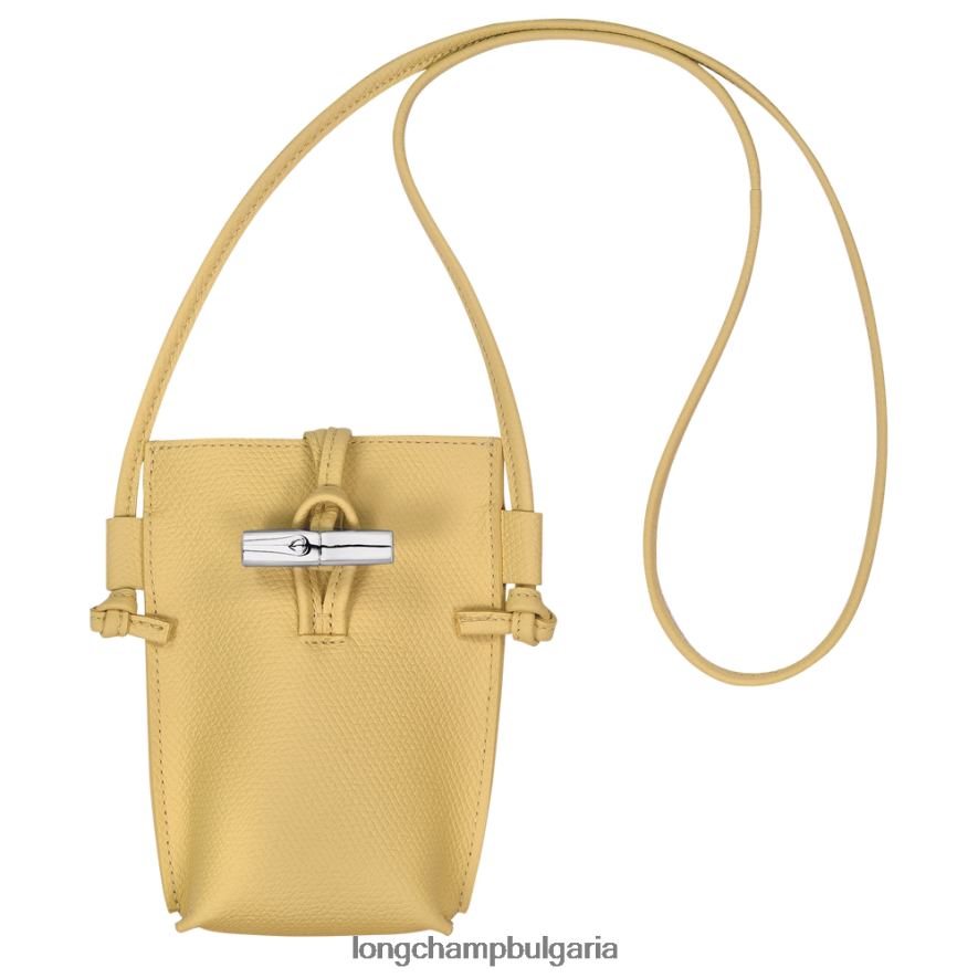 царевица Жени калъф за телефон roseau с дантела кожени изделия Longchamp 6084PZ685