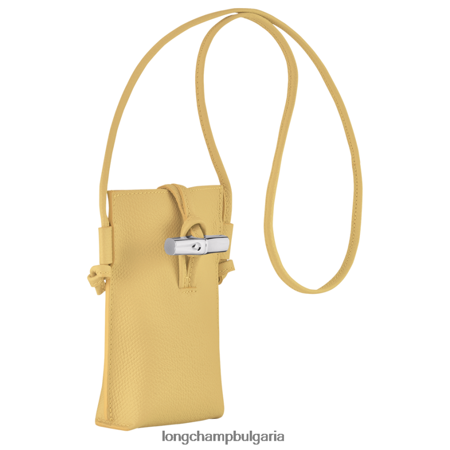 царевица Жени калъф за телефон roseau с дантела кожени изделия Longchamp 6084PZ685