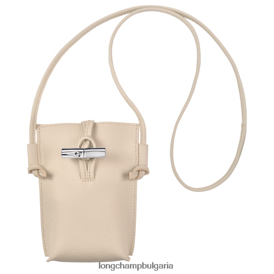 хартия Жени калъф за телефон roseau с дантела кожени изделия Longchamp 6084PZ686