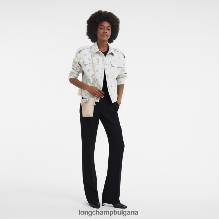 хартия Жени калъф за телефон roseau с дантела кожени изделия Longchamp 6084PZ686