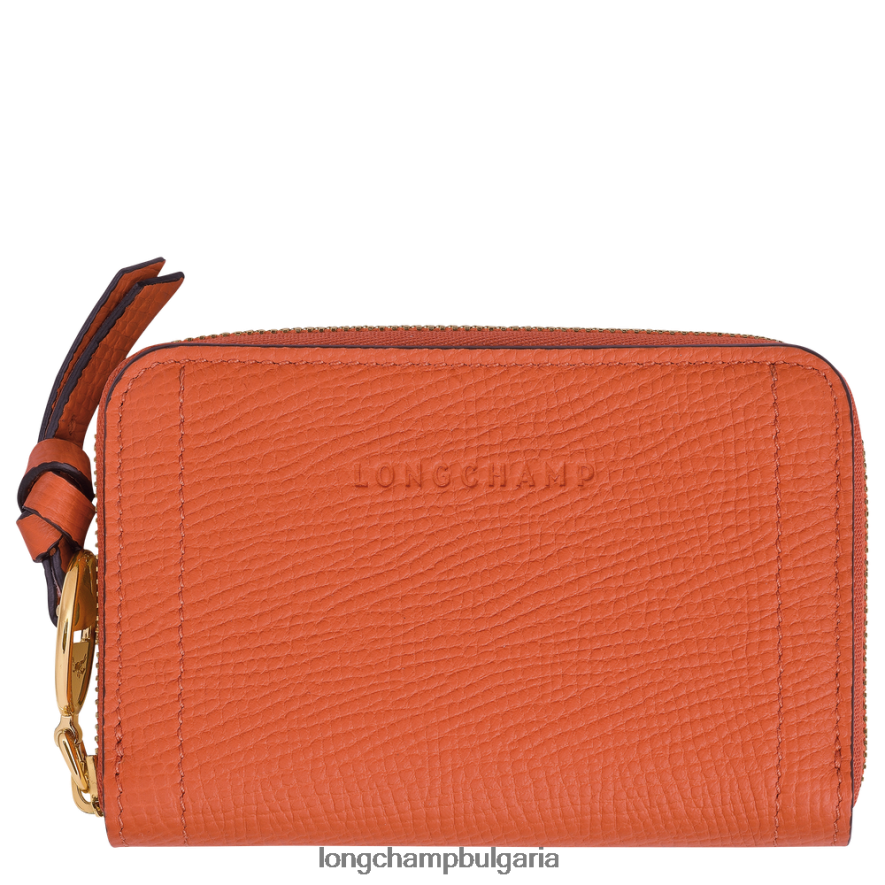 морков Жени пощенска кутия портмоне за монети кожени изделия Longchamp 6084PZ541