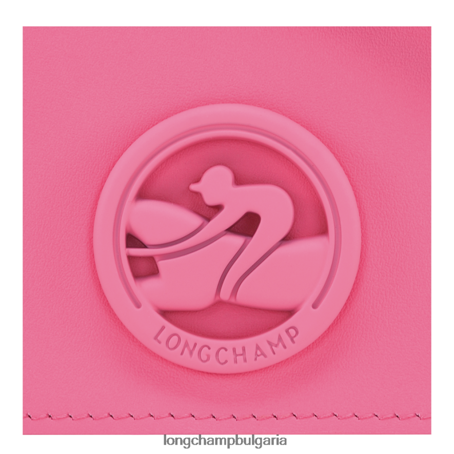 бонбони Жени портмоне за монети box-trot с кожена дантела кожени изделия Longchamp 6084PZ515