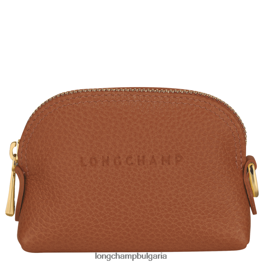 карамел Жени le foulonne кесия за монети кожени изделия Longchamp 6084PZ526