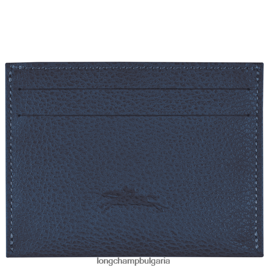 военноморски флот Жени le foulonne картодържател кожени изделия Longchamp 6084PZ649