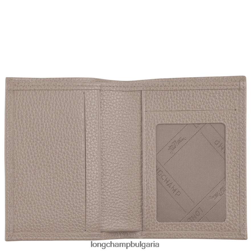 гургулицата Жени притежател на карта le foulonne кожени изделия Longchamp 6084PZ660