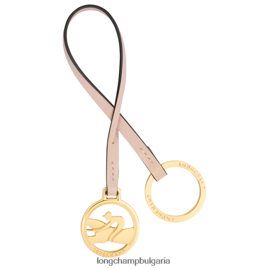 бледо розово Жени ключодържатели box-trot кожени изделия Longchamp 6084PZ742