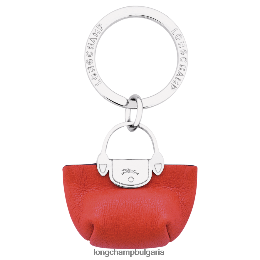 оранжево Жени le pliage cuir ключодържатели pliage кожени изделия Longchamp 6084PZ735