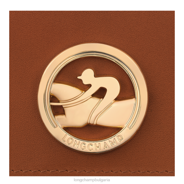 коняк Жени бокс-трот портфейл кожени изделия Longchamp 6084PZ556