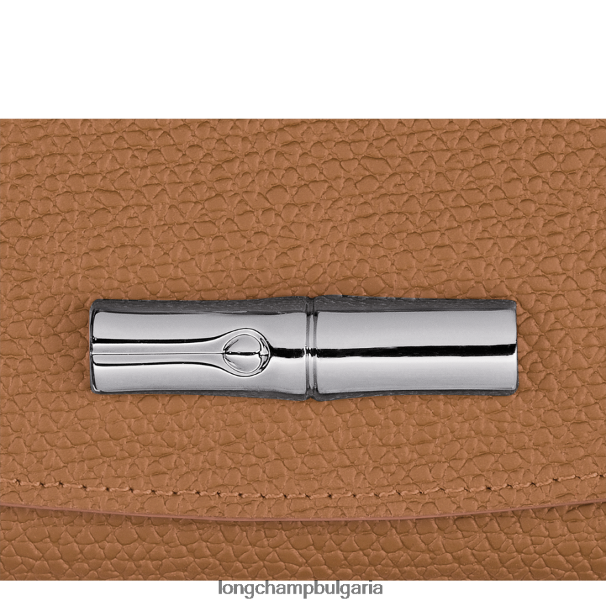 естествено Жени портфейл розо кожени изделия Longchamp 6084PZ576