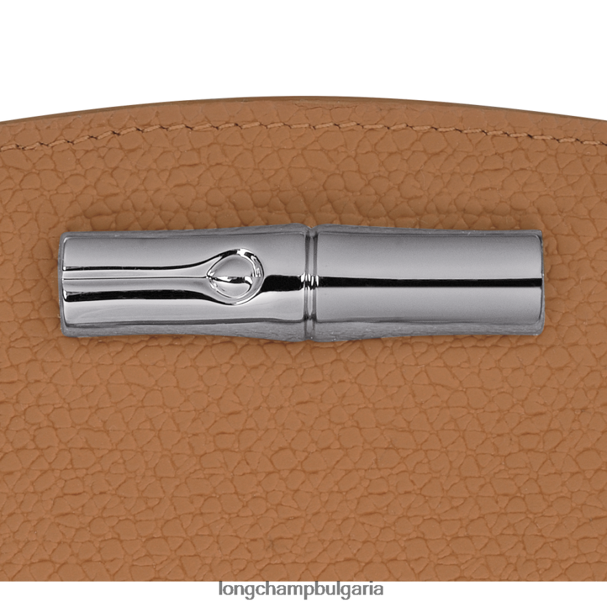 естествено Жени портфейл розо кожени изделия Longchamp 6084PZ582