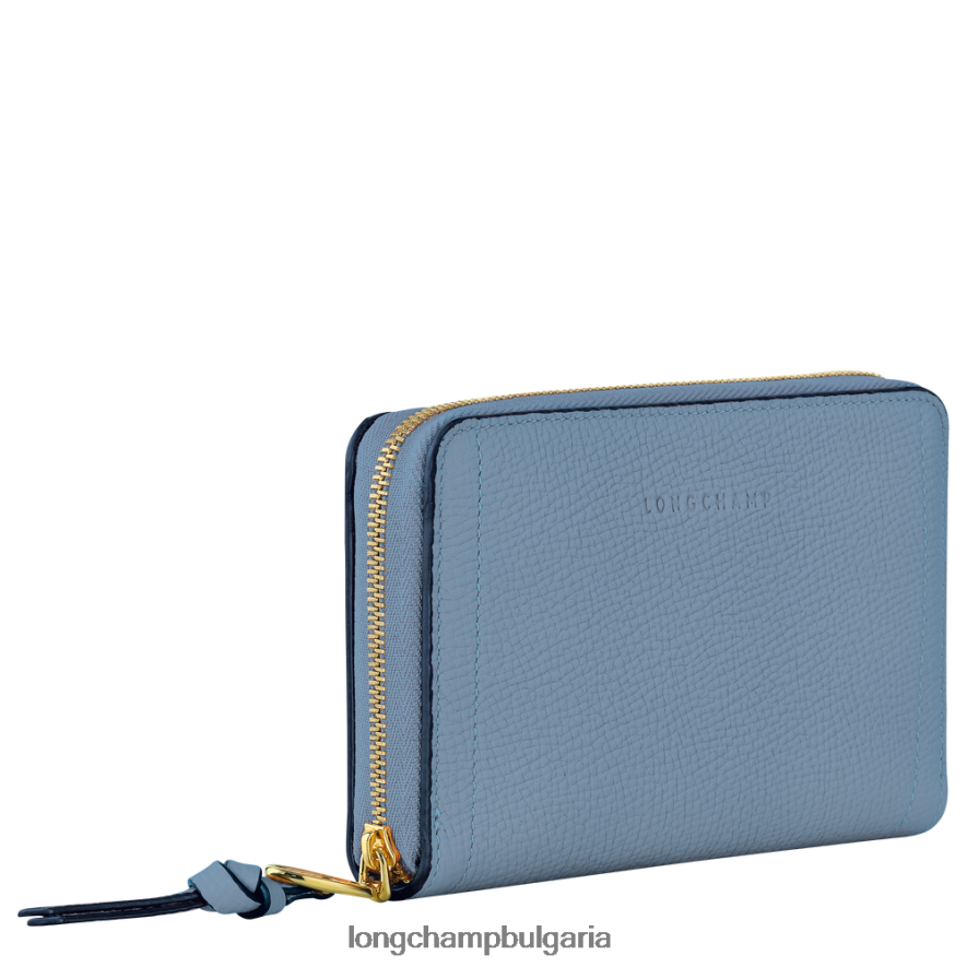 шисти Жени портфейл за пощенска кутия кожени изделия Longchamp 6084PZ616