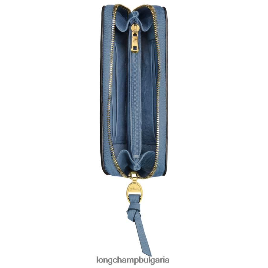 шисти Жени портфейл за пощенска кутия кожени изделия Longchamp 6084PZ616