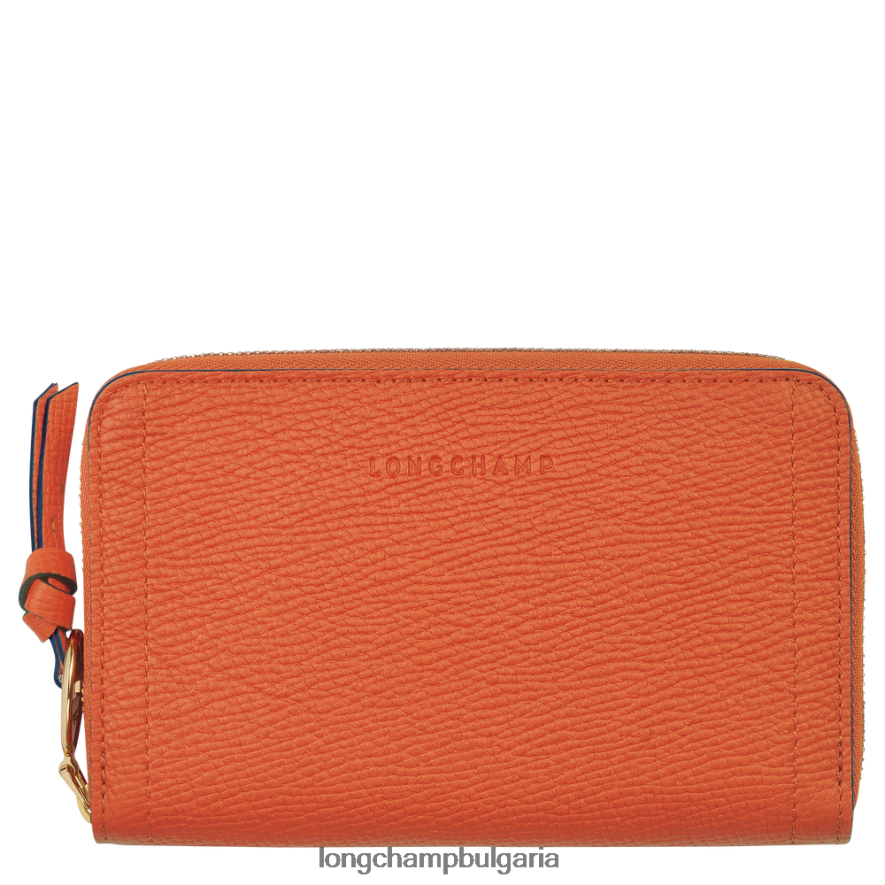 морков Жени портфейл за пощенска кутия кожени изделия Longchamp 6084PZ618