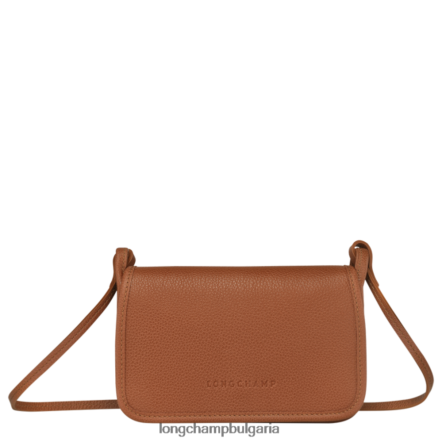 карамел Жени le foulonne портфейл на верига кожени изделия Longchamp 6084PZ329