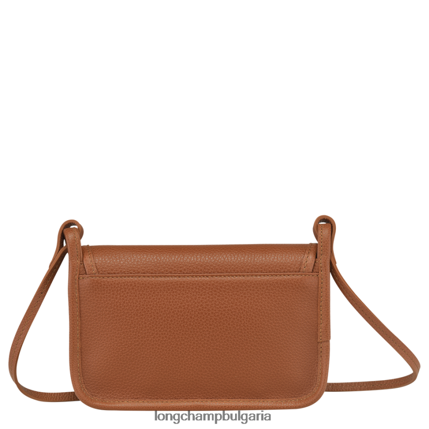 карамел Жени le foulonne портфейл на верига кожени изделия Longchamp 6084PZ329