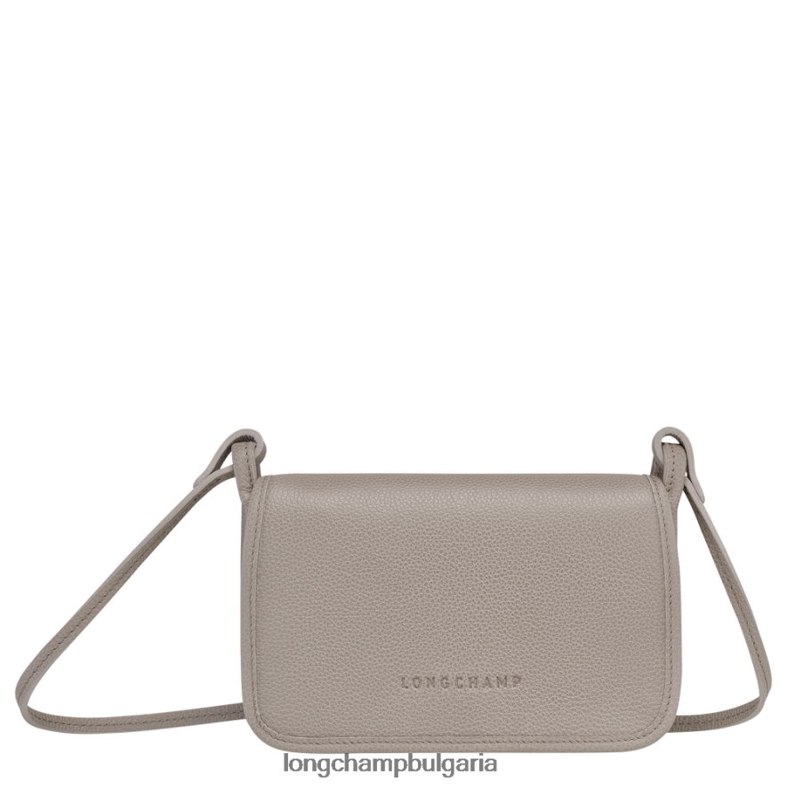 гургулицата Жени le foulonne портфейл на верига кожени изделия Longchamp 6084PZ332