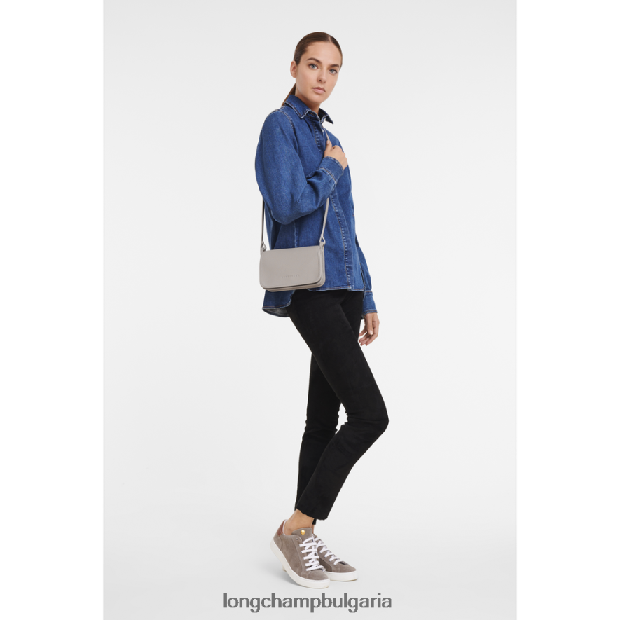 гургулицата Жени le foulonne портфейл на верига кожени изделия Longchamp 6084PZ332