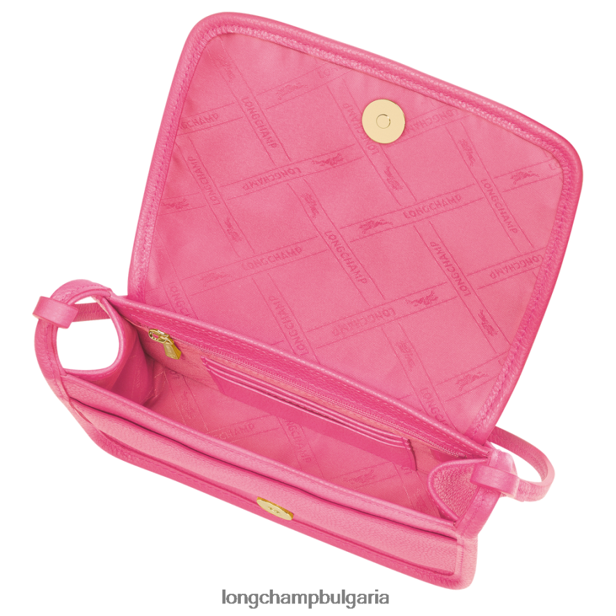 бонбони Жени le foulonne портфейл на верига кожени изделия Longchamp 6084PZ333