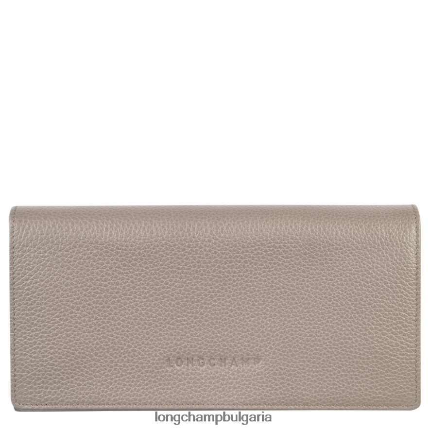 гургулицата Жени le foulonne континентален портфейл кожени изделия Longchamp 6084PZ612