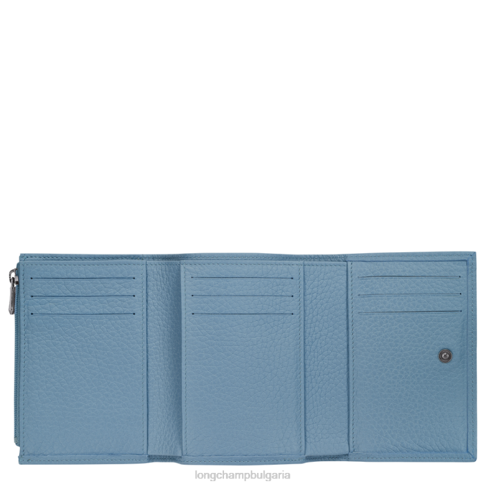 шисти Жени roseau есенциален портфейл кожени изделия Longchamp 6084PZ574