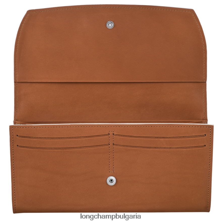 коняк Жени портфейл roseau continental кожени изделия Longchamp 6084PZ594