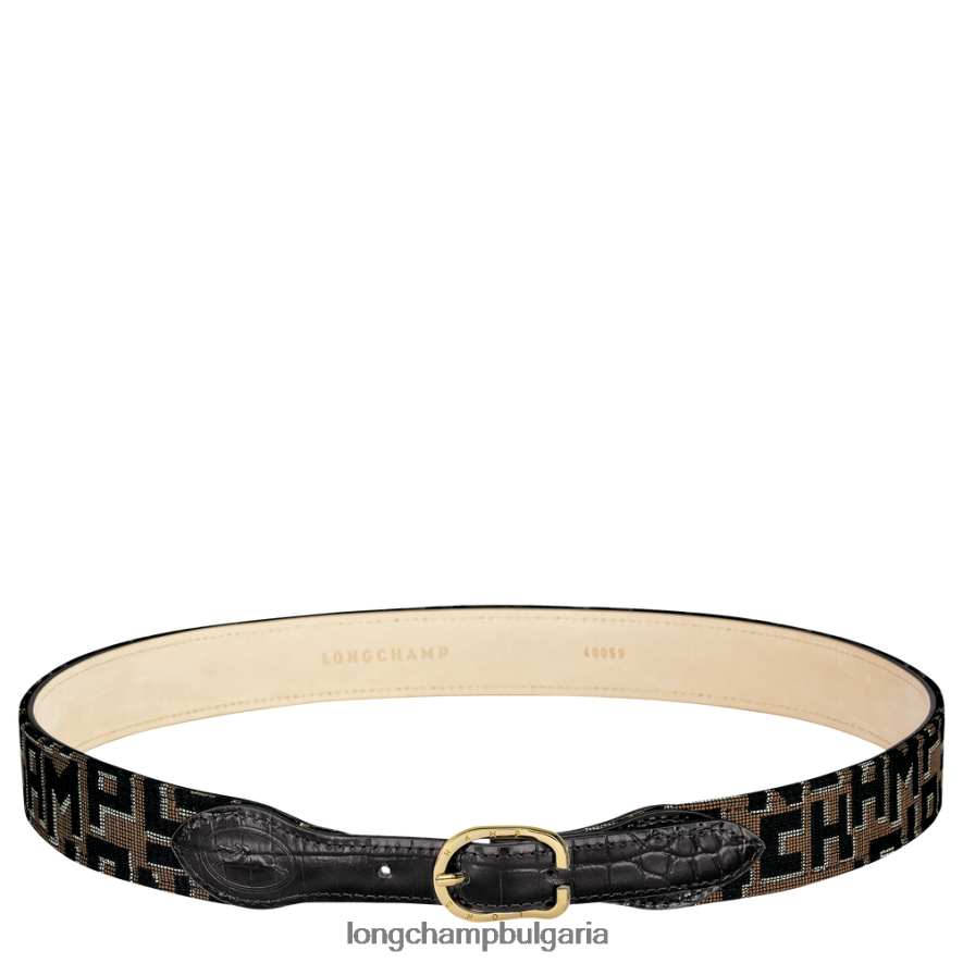 сив/черен Жени 1980 колан аксесоари Longchamp 6084PZ931