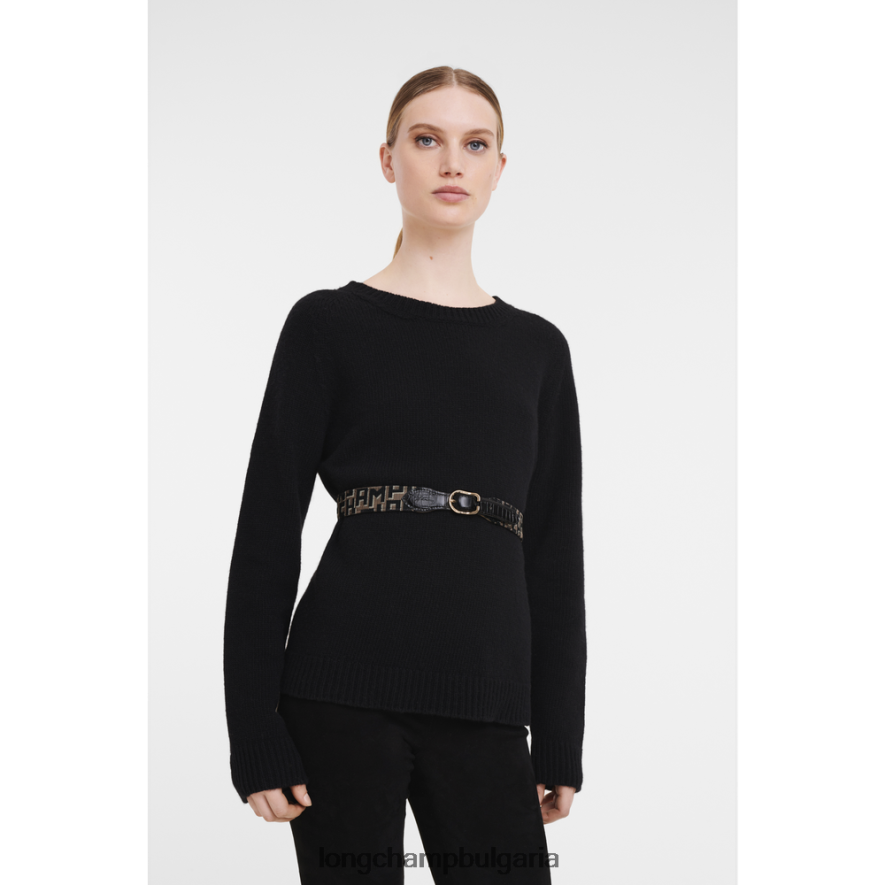 сив/черен Жени 1980 колан аксесоари Longchamp 6084PZ931