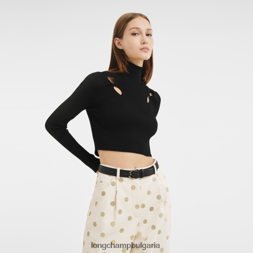 черен Жени 3d колан аксесоари Longchamp 6084PZ949