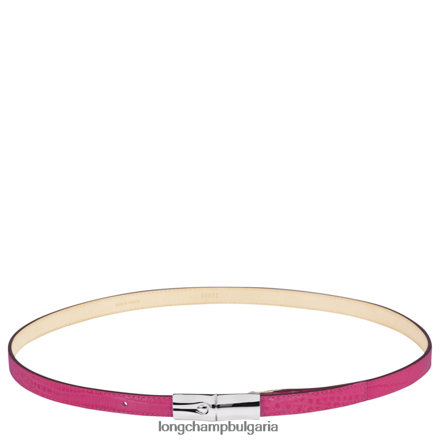 фуксия Жени розов колан аксесоари Longchamp 6084PZ915