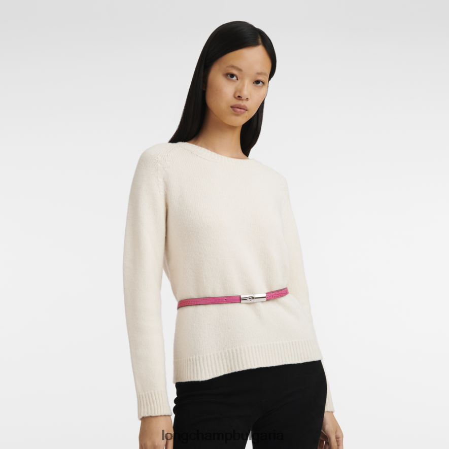 фуксия Жени розов колан аксесоари Longchamp 6084PZ915