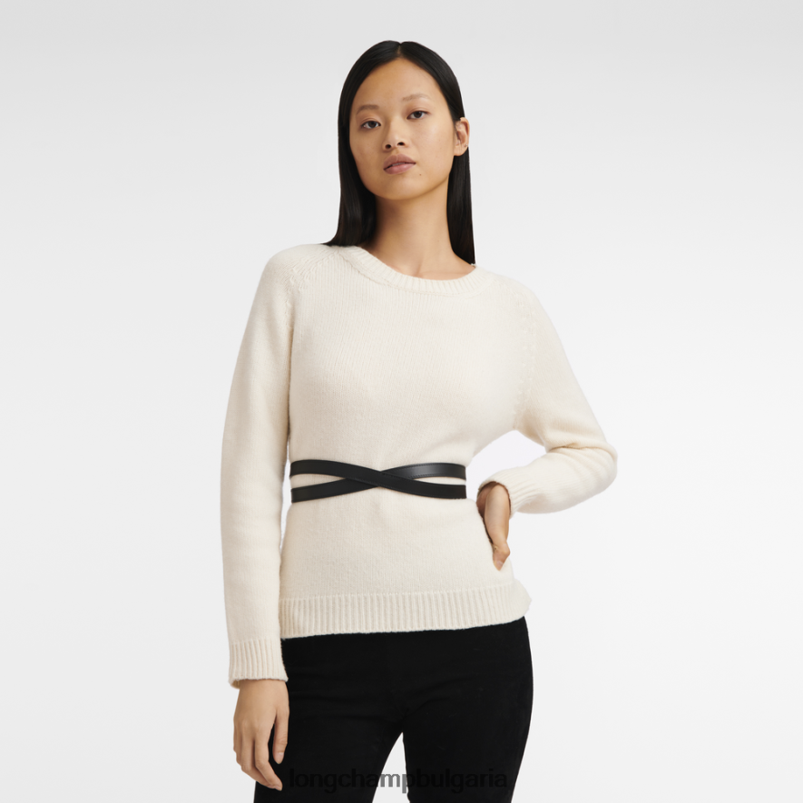 черен Жени пояс за бокс-тръс аксесоари Longchamp 6084PZ945