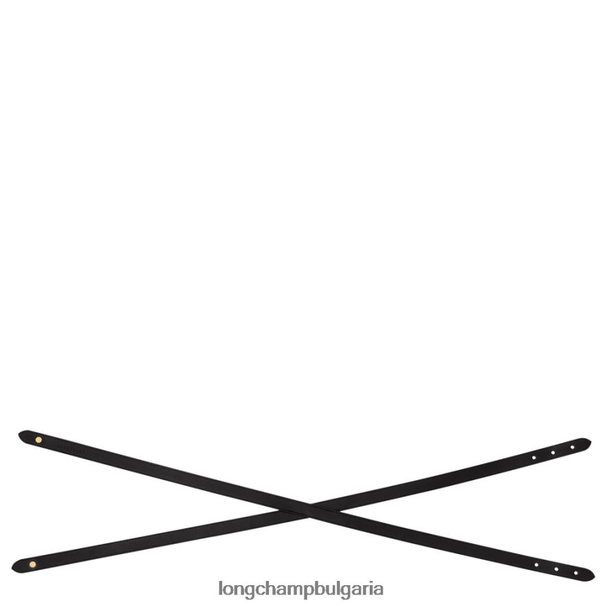 черен Жени пояс за бокс-тръс аксесоари Longchamp 6084PZ945