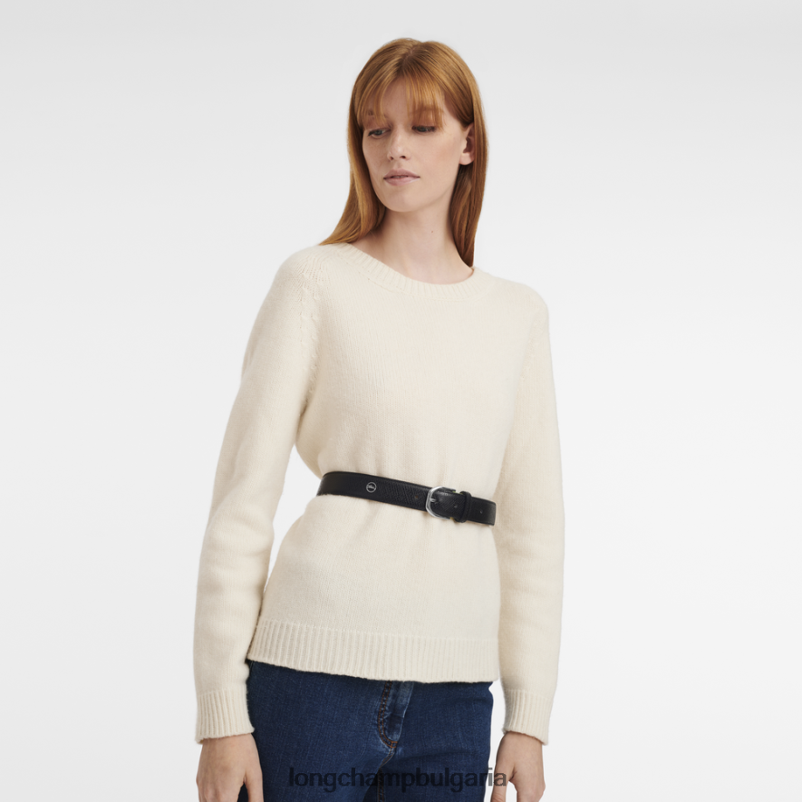 черен Жени колан le pliage аксесоари Longchamp 6084PZ917