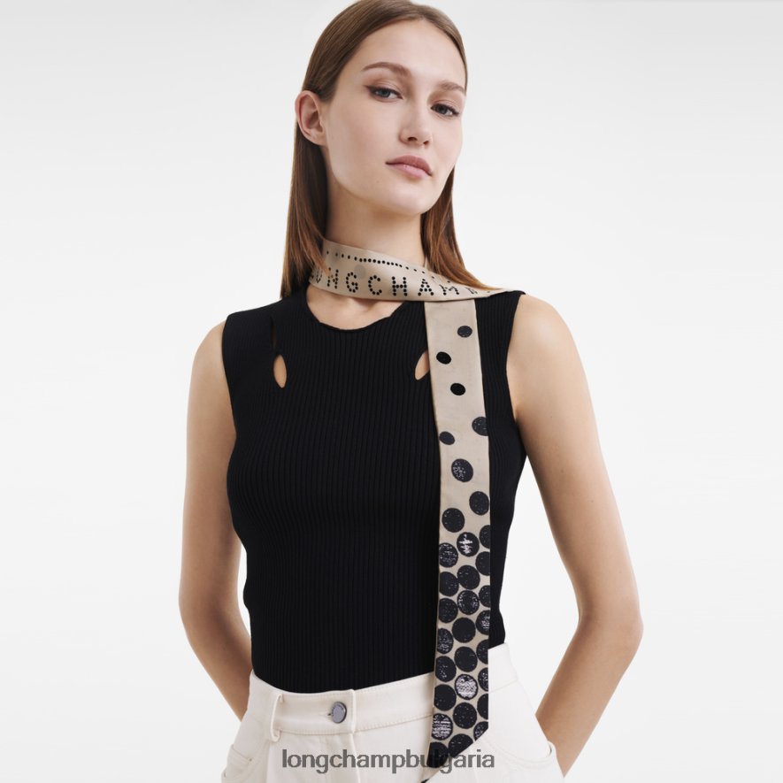 черен Жени бандо от колекция пролет/лято 2023 г аксесоари Longchamp 6084PZ1066