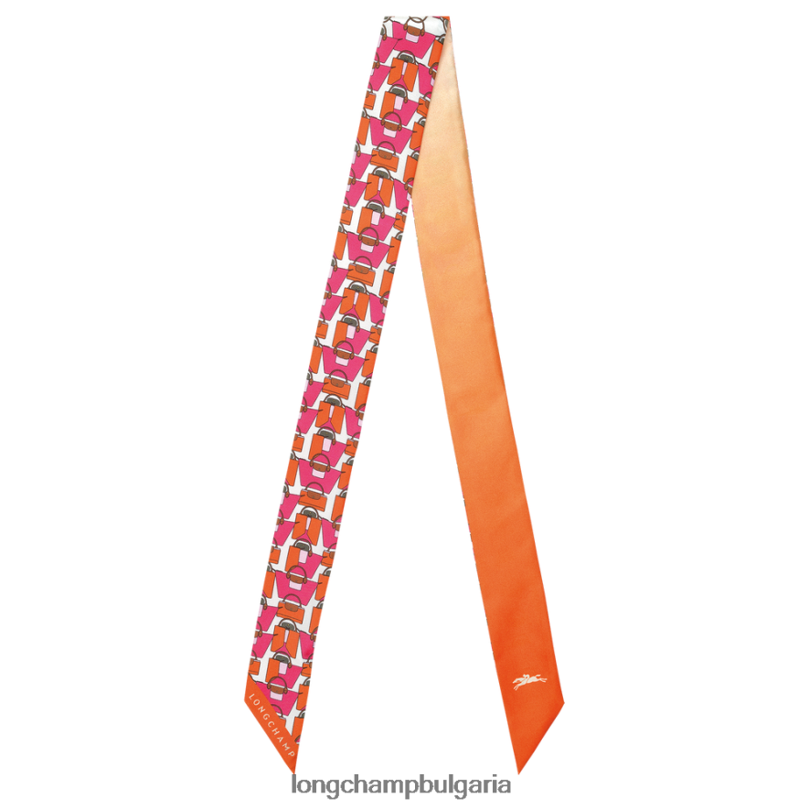 оранжево Жени бандо от колекция пролет/лято 2023 г аксесоари Longchamp 6084PZ1023