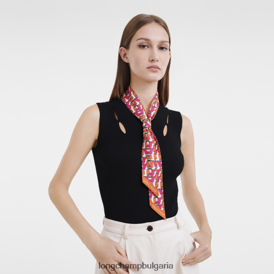 оранжево Жени бандо от колекция пролет/лято 2023 г аксесоари Longchamp 6084PZ1023