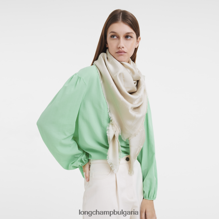 хартия Жени шал от колекция пролет/лято 2023 г аксесоари Longchamp 6084PZ1002