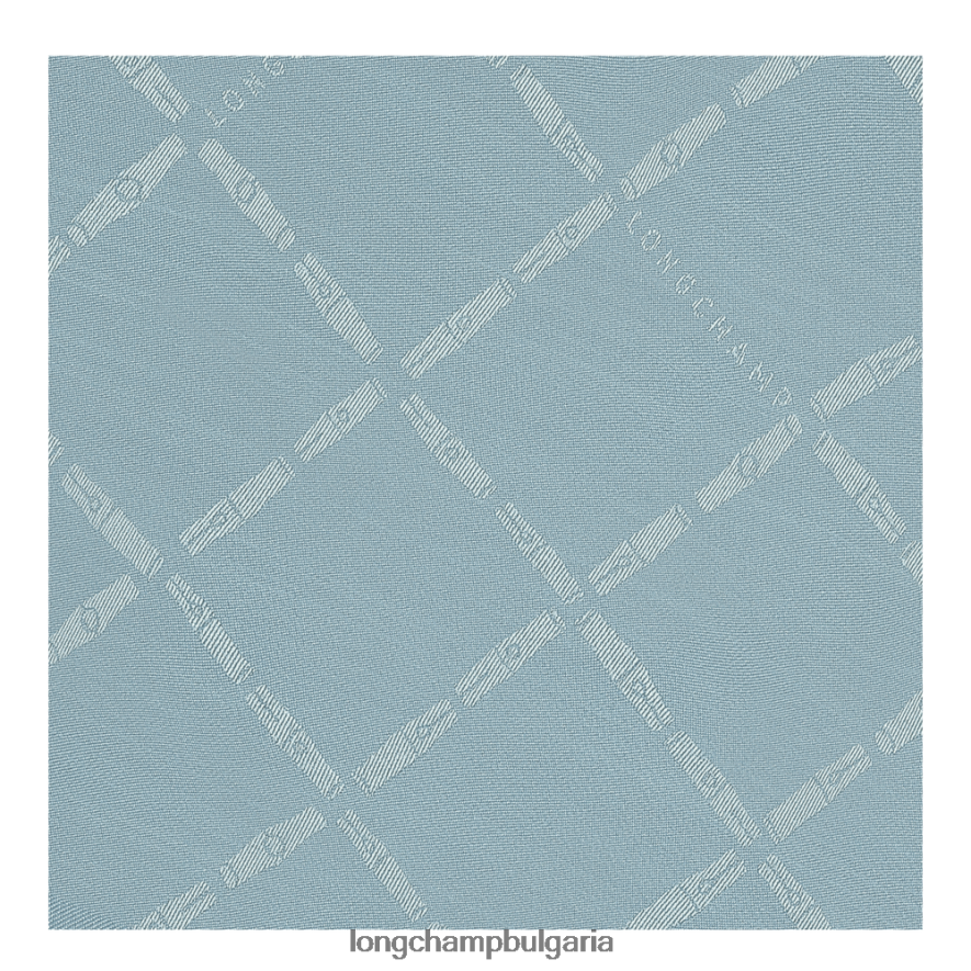 облачно синьо Жени шал от колекция пролет/лято 2023 г аксесоари Longchamp 6084PZ1003