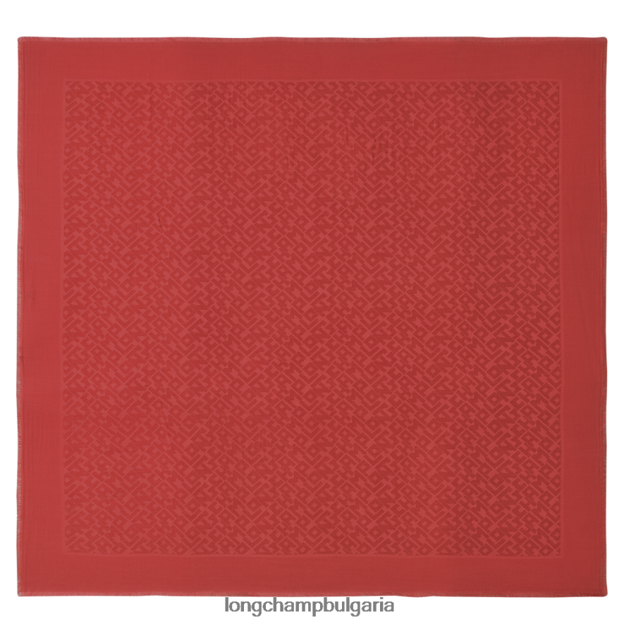 теракота Жени шал от колекция пролет/лято 2023 г аксесоари Longchamp 6084PZ970