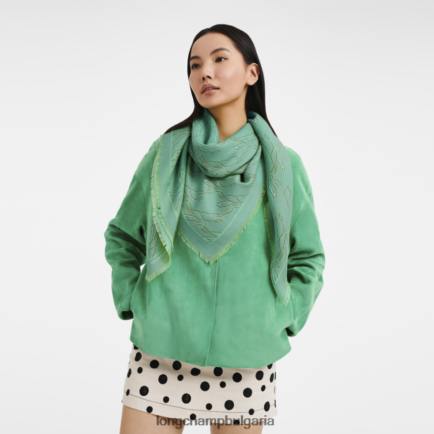 зелена светлина Жени кражба от колекция пролет/лято 2023 г аксесоари Longchamp 6084PZ988